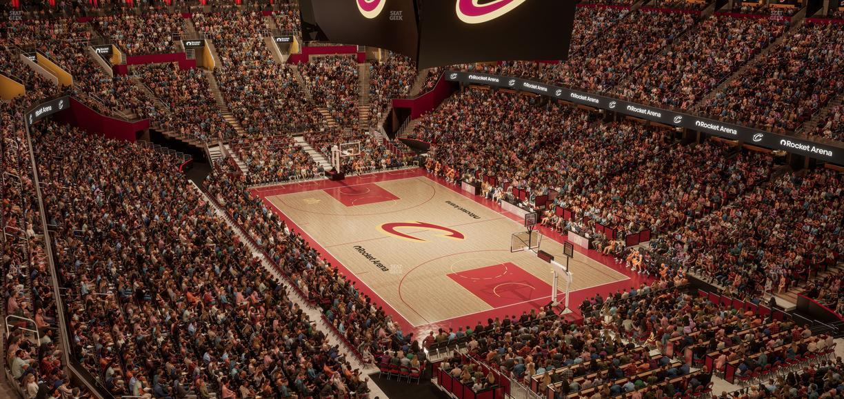 Rocket Arena - Section 218 Seat View