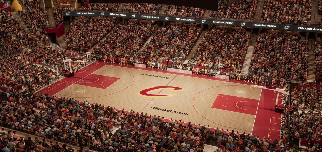 Rocket Arena - Section 222 Seat View