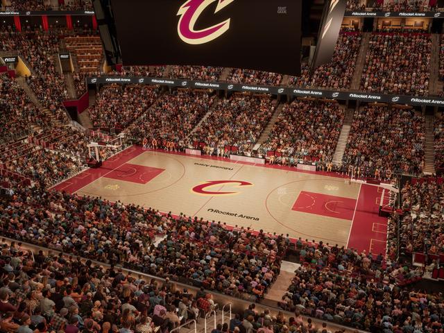 Rocket Arena - Section 222 Seat View