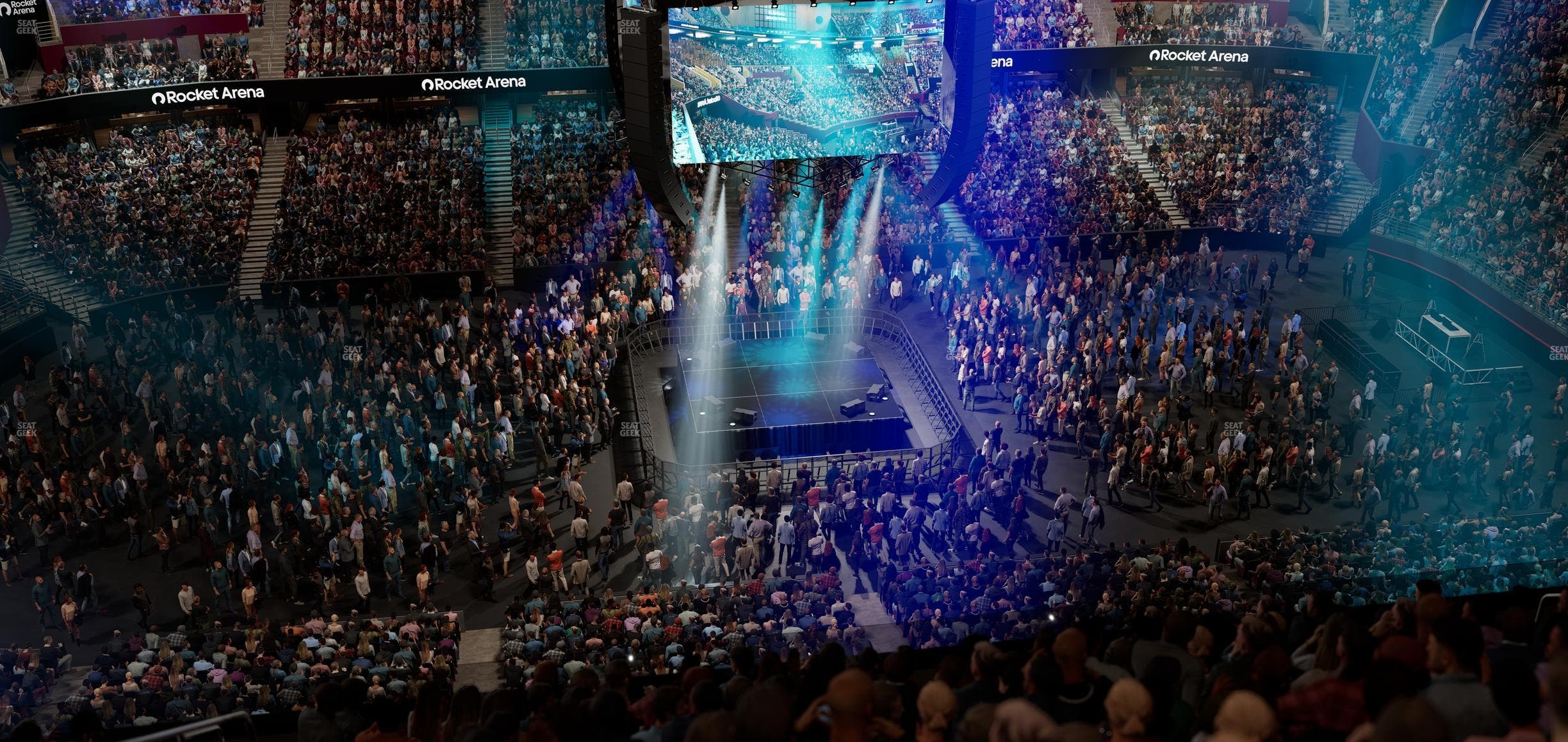 Rocket Arena - Section 224 Seat View