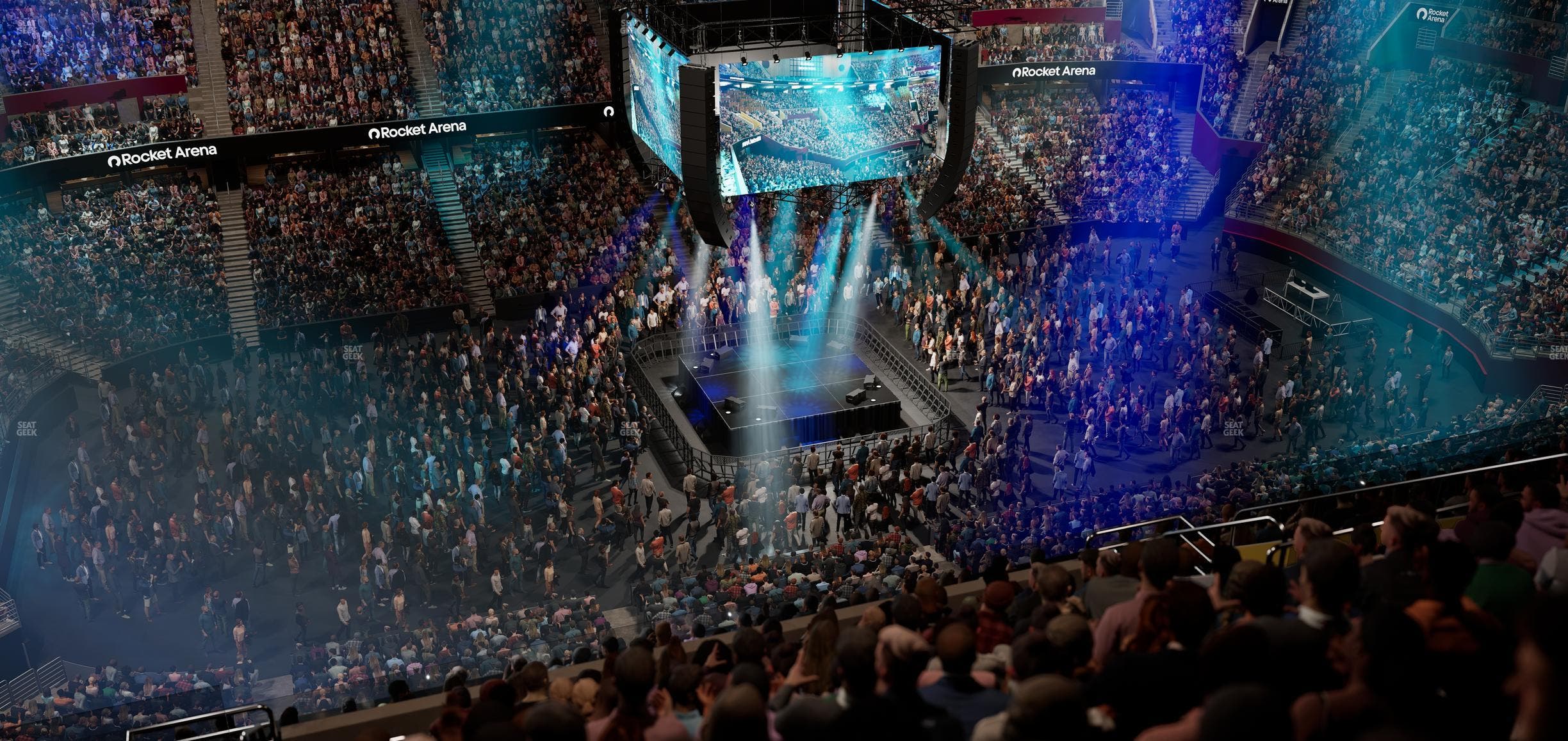 Rocket Arena - Section 225 Seat View