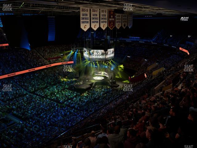 Rocket Arena - Section 227 Seat View Rocket Arena - Section 227 Seat View