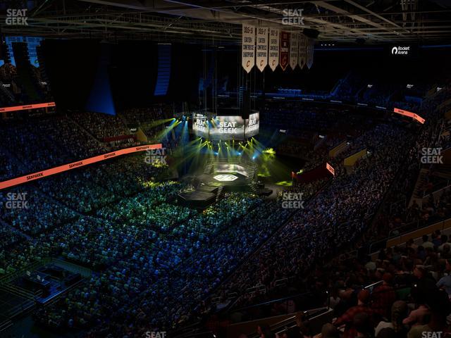 Rocket Arena - Section 228 Seat View Rocket Arena - Section 228 Seat View