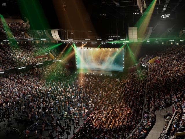 Rocket Arena - Section 229 Seat View