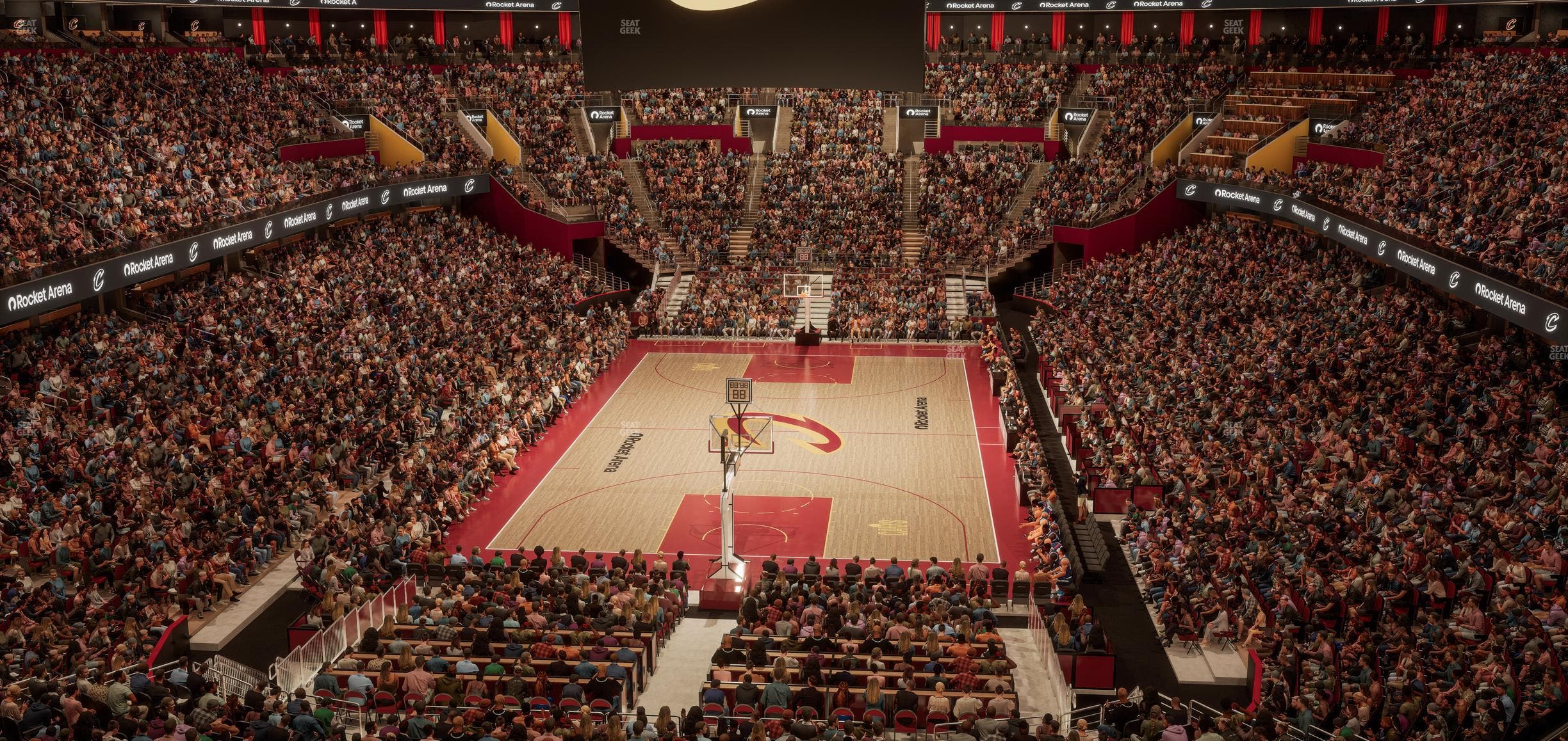 Rocket Arena - Section Arena 2 Seat View