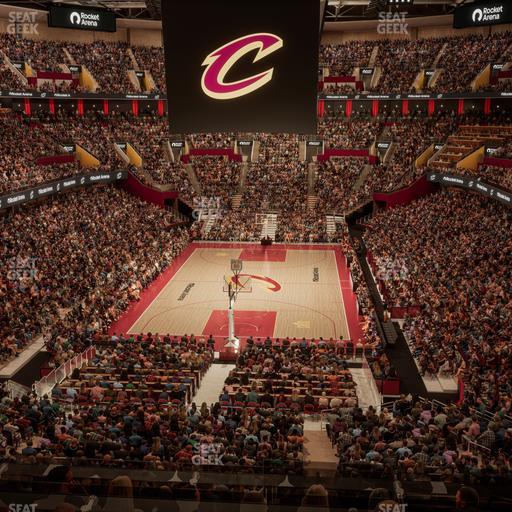 Rocket Arena - Section Arena 2 Seat View