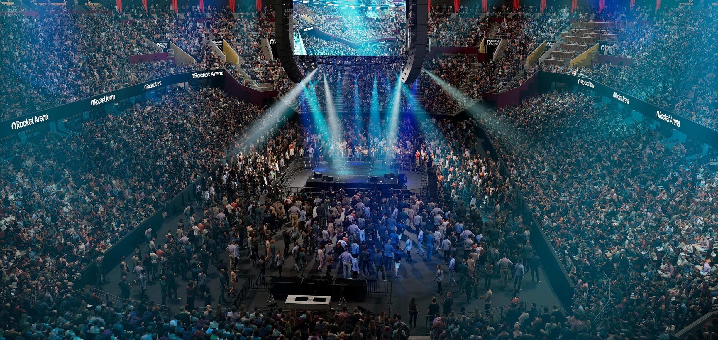Rocket Arena - Section Arena 2 Seat View