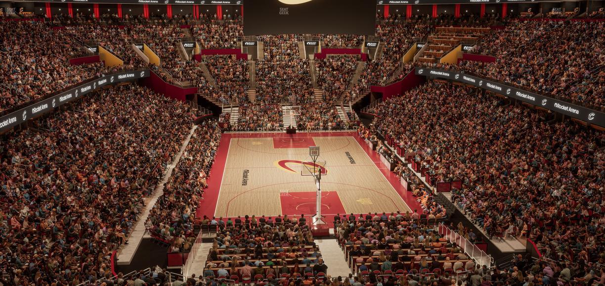 Rocket Arena - Section Arena 3 Seat View