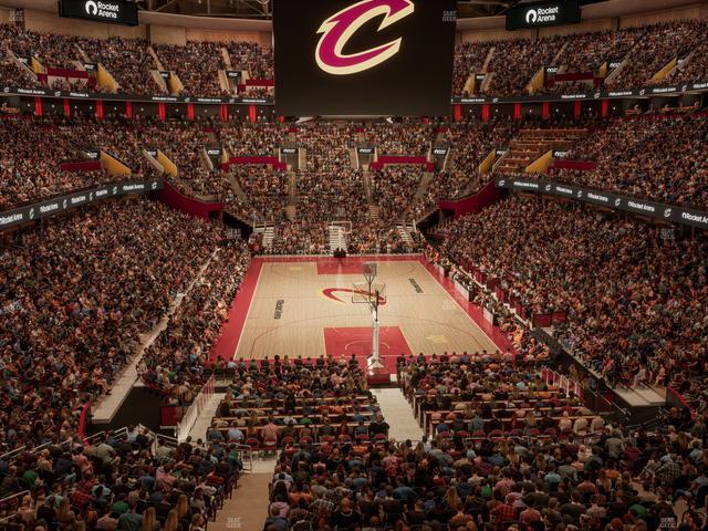 Rocket Arena - Section Arena 3 Seat View