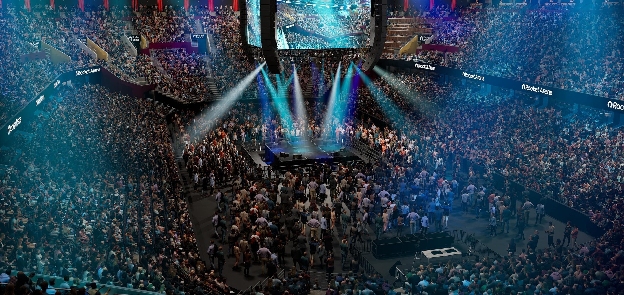 Rocket Arena - Section Arena 4 Seat View