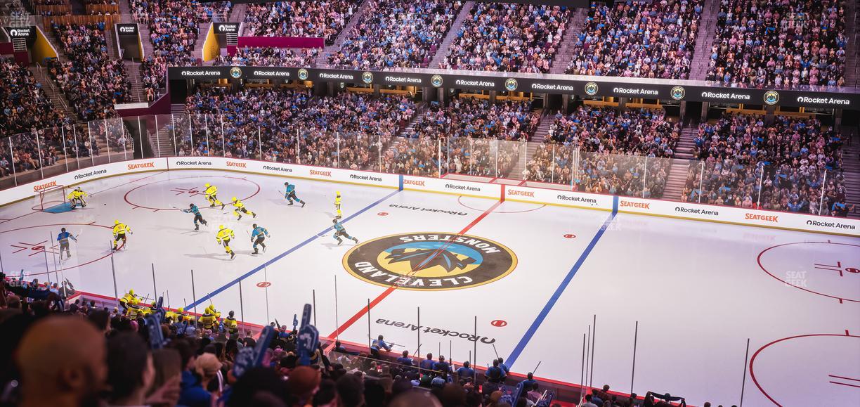 Rocket Arena - Section Club 106 Seat View