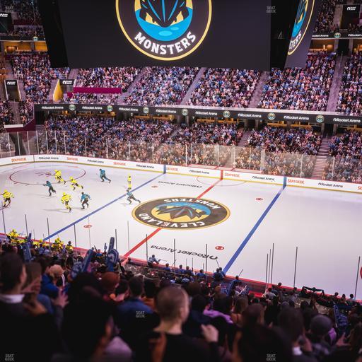 Rocket Arena - Section Club 106 Seat View