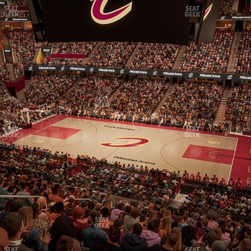 Rocket Arena - Section Club 106 Seat View