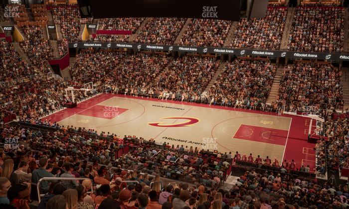 Rocket Arena - Section Club 106 Seat View