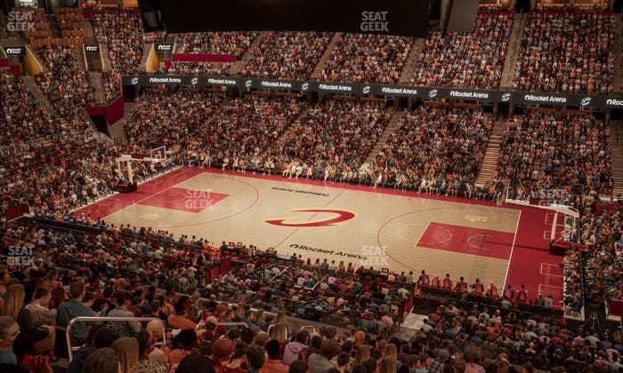 Rocket Arena - Section Club 106 Seat View