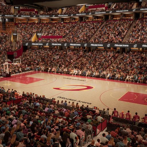 Rocket Arena - Section Club 106 Seat View