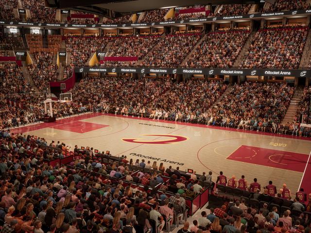 Rocket Arena - Section Club 106 Seat View