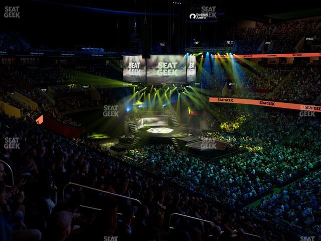 Rocket Arena - Section Club 106 Seat View Rocket Arena - Section Club 106 Seat View