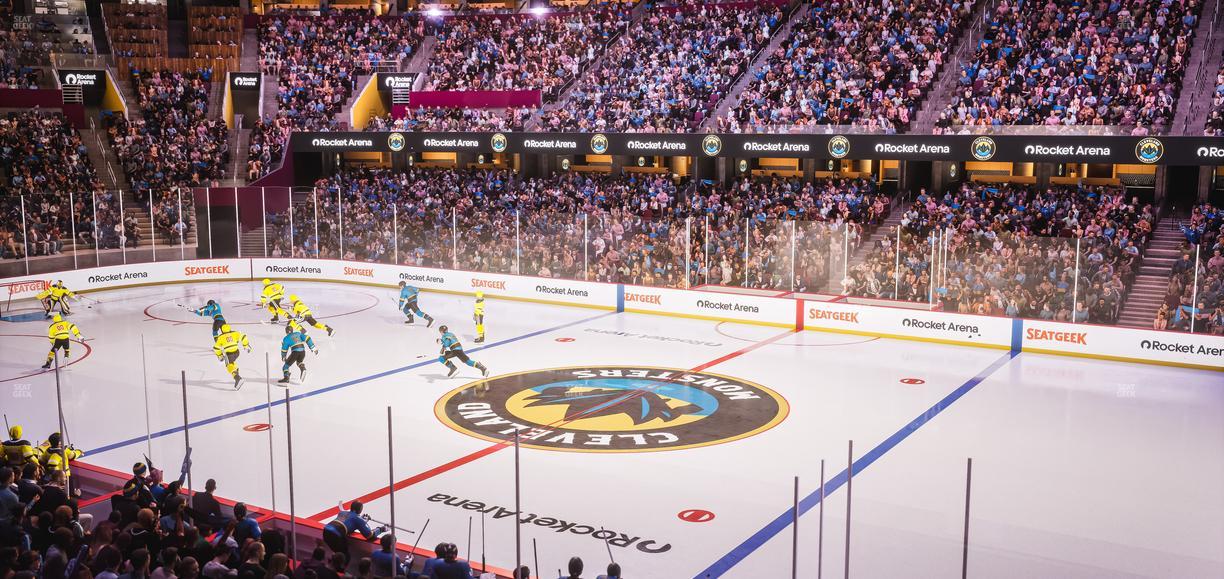 Rocket Arena - Section Club 106 Seat View