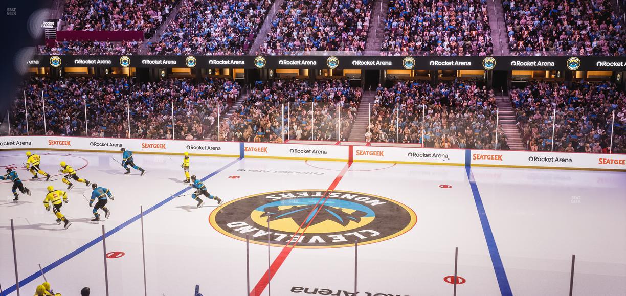 Rocket Arena - Section Club 107 Seat View