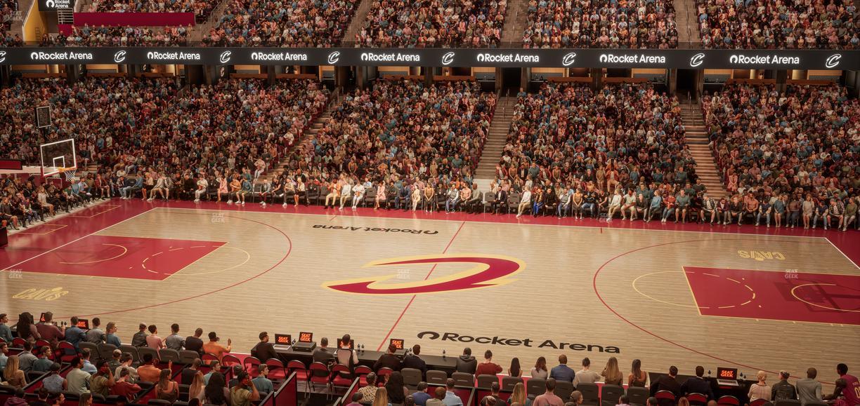 Rocket Arena - Section Club 107 Seat View