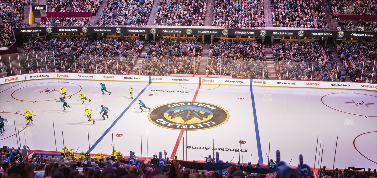 Rocket Arena - Section Club 107 Seat View