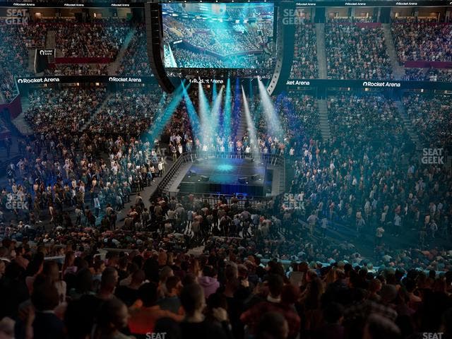 Rocket Arena - Section Club 107 Seat View