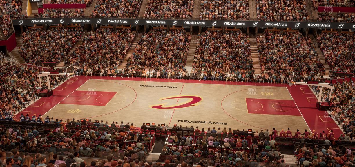 Rocket Arena - Section Club 107 Seat View