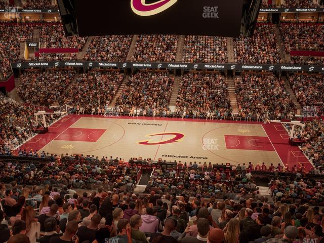 Rocket Arena - Section Club 107 Seat View Rocket Arena - Section Club 107 Seat View