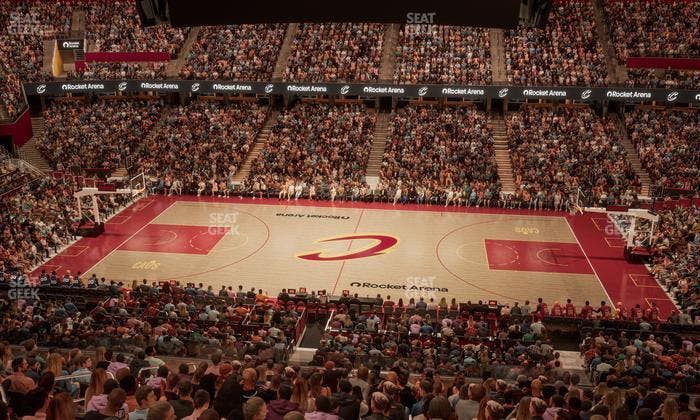 Rocket Arena - Section Club 107 Seat View