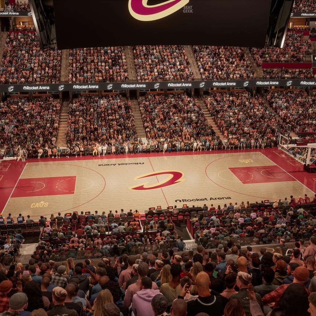 Rocket Arena - Section Club 108 Seat View