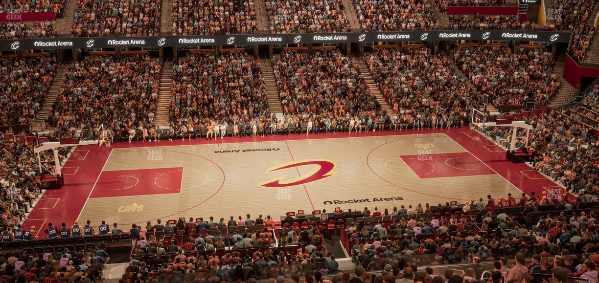 Rocket Arena - Section Club 108 Seat View