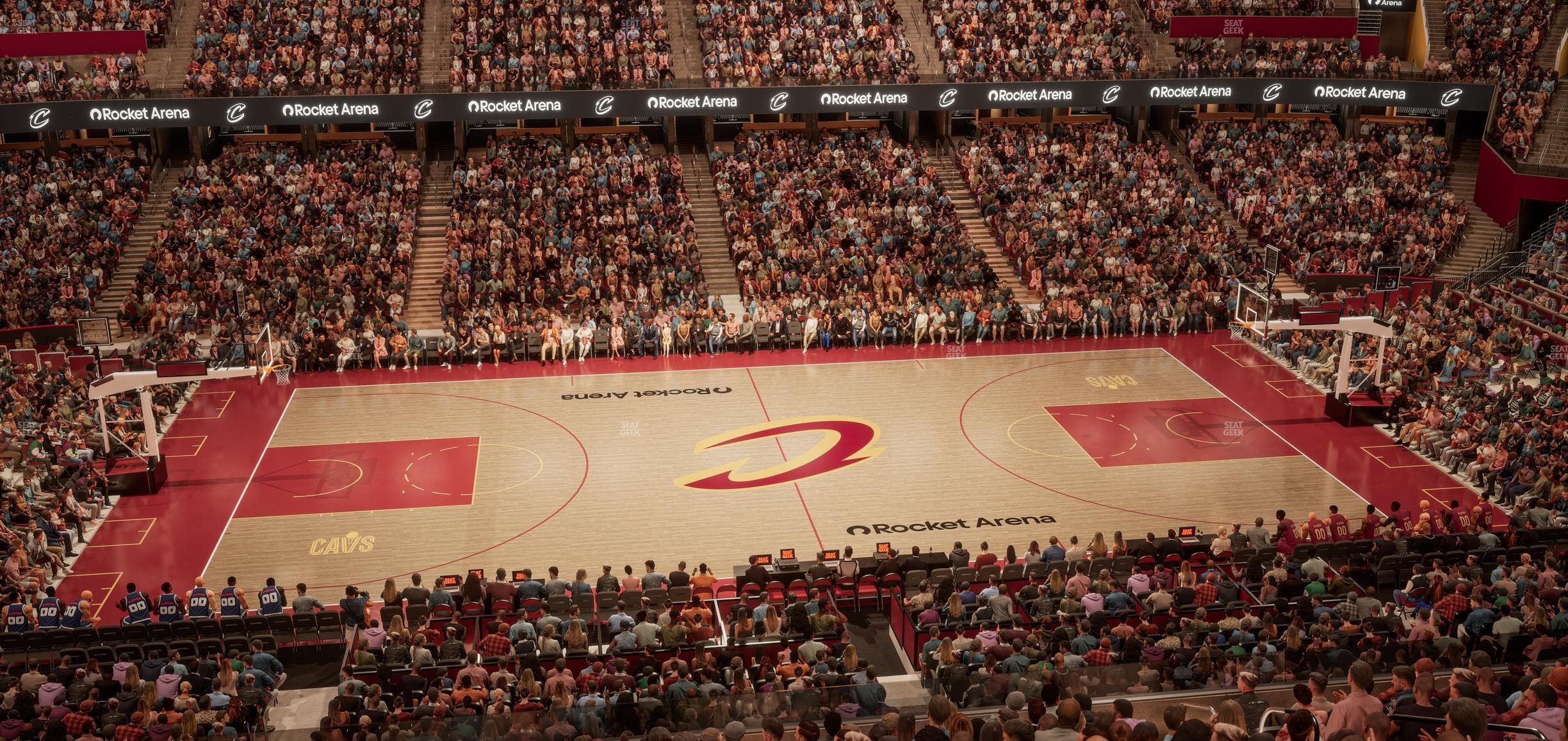 Rocket Arena - Section Club 108 Seat View