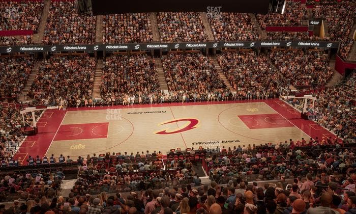 Rocket Arena - Section Club 108 Seat View