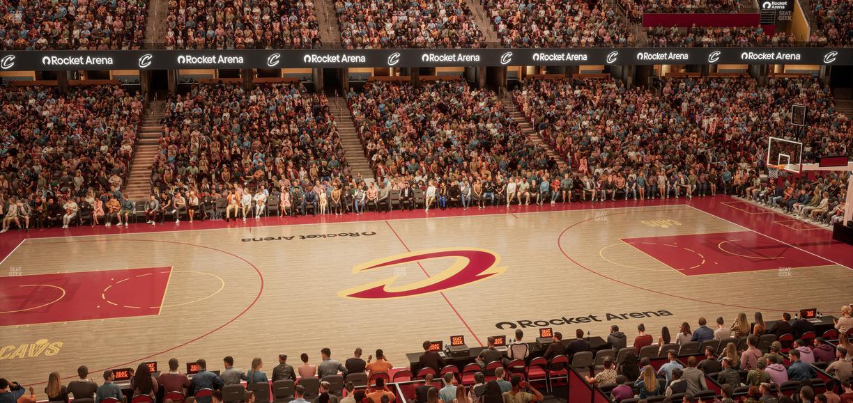 Rocket Arena - Section Club 108 Seat View