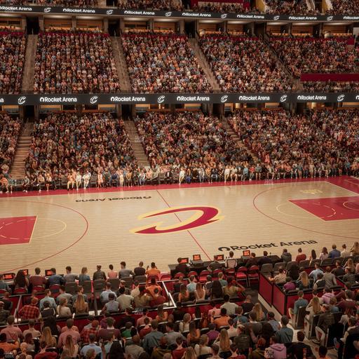 Rocket Arena - Section Club 108 Seat View