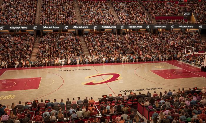 Rocket Arena - Section Club 108 Seat View