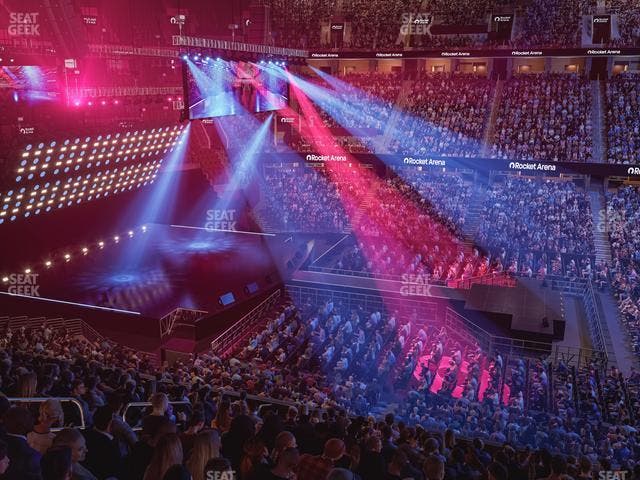 Rocket Arena - Section Club 108 Seat View