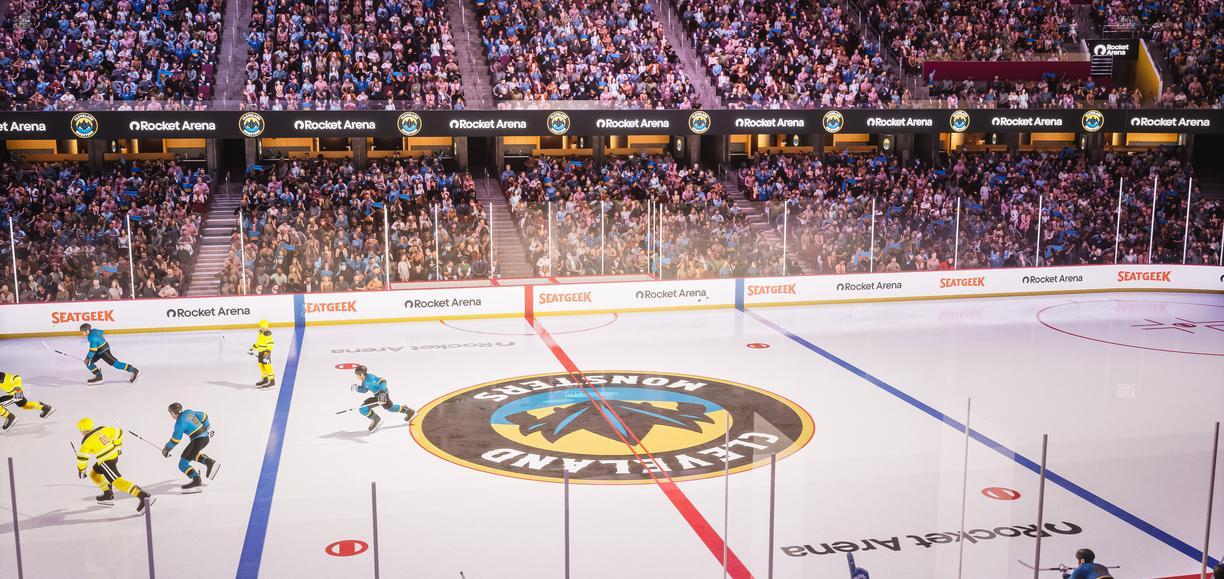 Rocket Arena - Section Club 108 Seat View