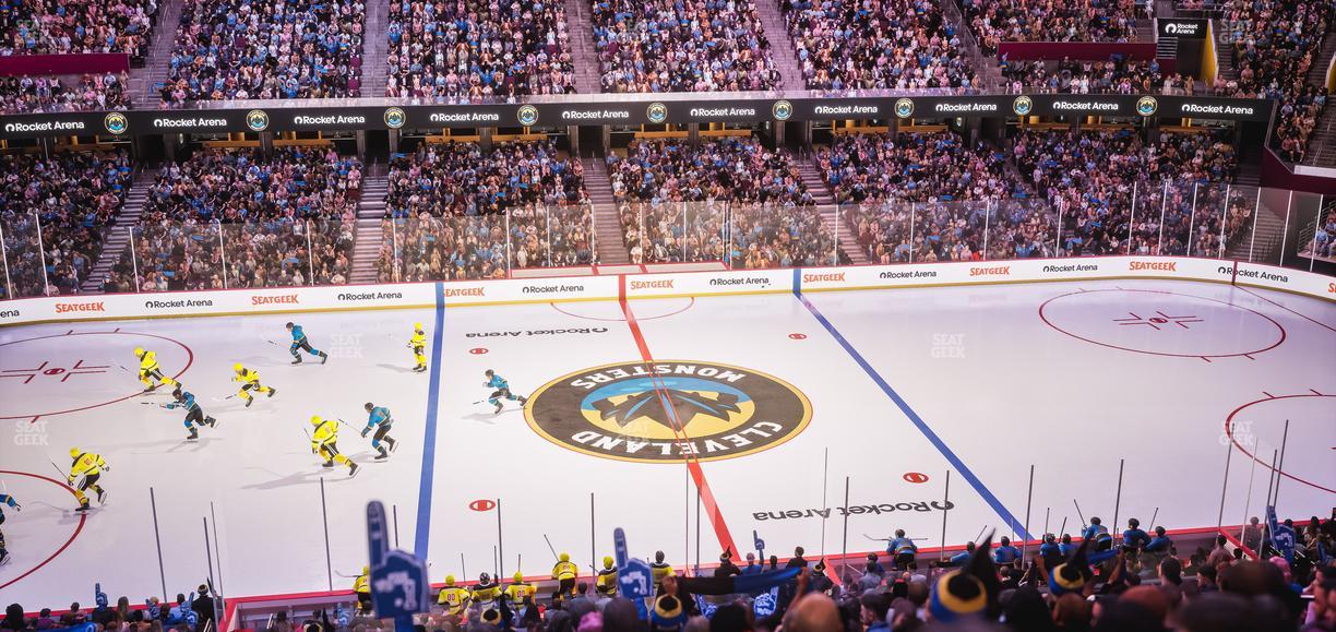 Rocket Arena - Section Club 108 Seat View