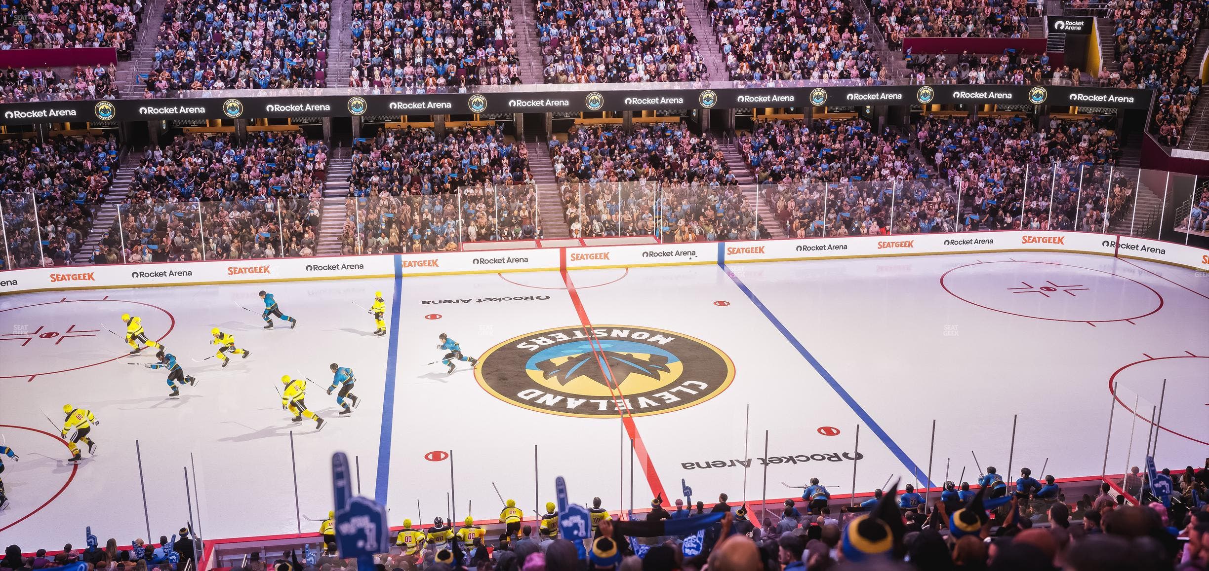 Rocket Arena - Section Club 108 Seat View
