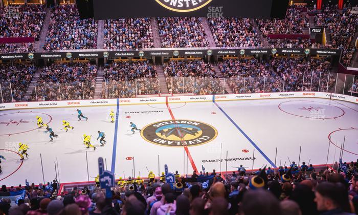 Rocket Arena - Section Club 108 Seat View