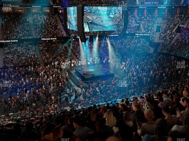 Rocket Arena - Section Club 109 Seat View