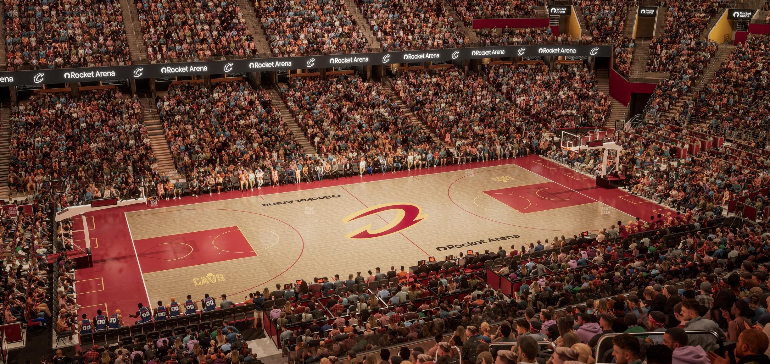 Rocket Arena - Section Club 109 Seat View