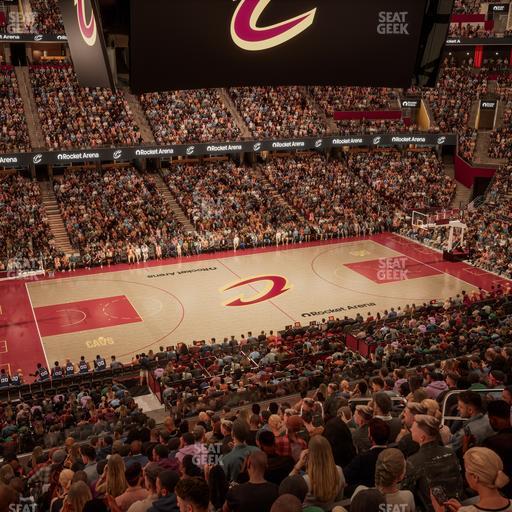 Rocket Arena - Section Club 109 Seat View