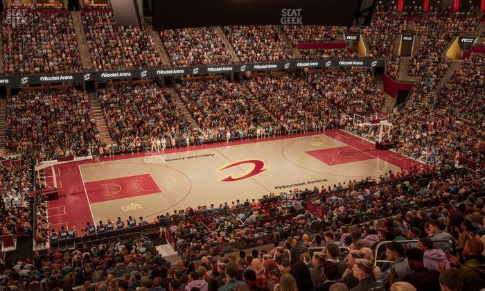 Rocket Arena - Section Club 109 Seat View