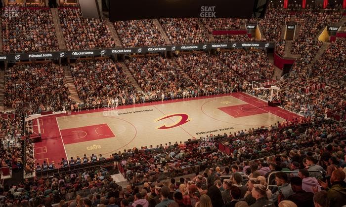 Rocket Arena - Section Club 109 Seat View