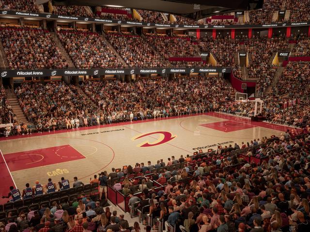 Rocket Arena - Section Club 109 Seat View