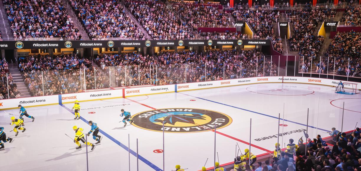 Rocket Arena - Section Club 109 Seat View