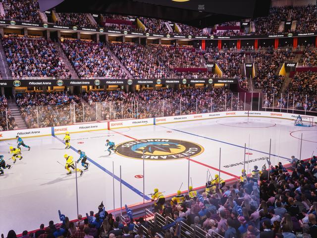 Rocket Arena - Section Club 109 Seat View